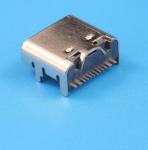 16P SMD L=6.5mm USB 3.1 type C connector female socket